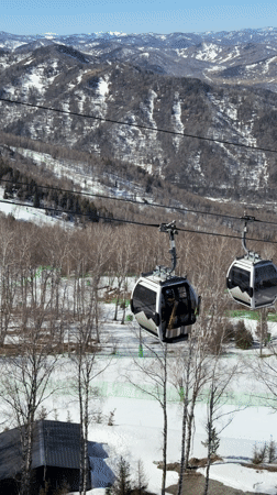 Early morning ski resort dining observed in Ozernoe, Russia