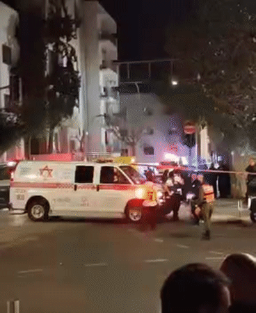 Emergency incident cordons off central Tel Aviv streets