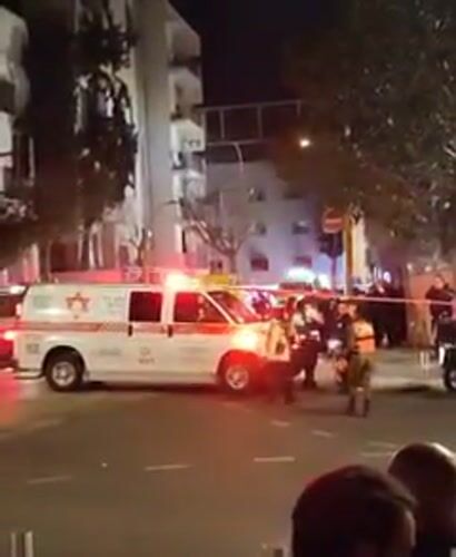 Emergency incident cordons off central Tel Aviv streets