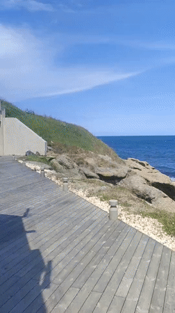Sunny coastal scenery captured in Lozenets, Bulgaria