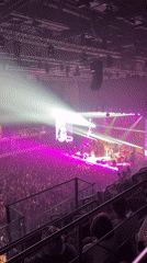 Female vocalist performs to packed arena in Ufa