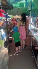 Morning market activity observed in Poltava, Ukraine
