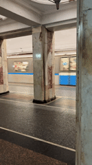 Morning commute scenes documented across Moscow subway system