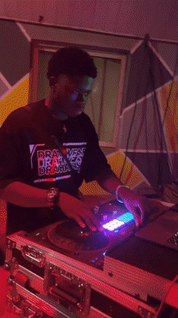 DJ performances and dancing captured across two Nigerian venues