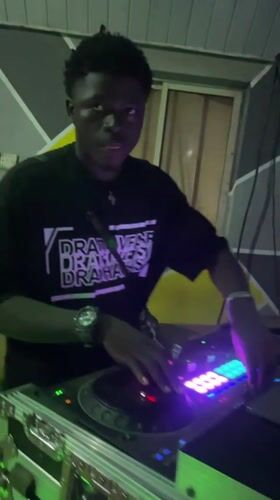 DJ performances and dancing captured across two Nigerian venues