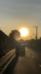 Morning street scenes captured across Denpasar and Kuta areas