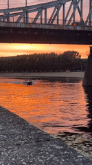 Volga sunset painted across Tver from every angle