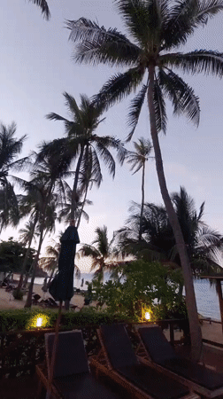 Dawn resort scenes captured across Ko Samui beaches