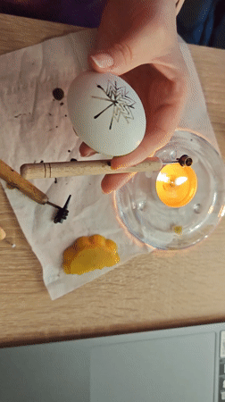 Traditional Ukrainian Easter egg decorating observed in Vinnytsia
