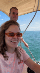 Recreational boating trip captured off Torremolinos coast