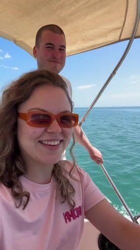Recreational boating trip captured off Torremolinos coast