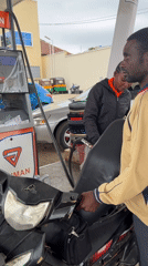 Routine fuel stop at Jos petrol station captured