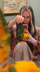 Woman takes mirror selfie in Khimki, Russia