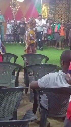 Community gathering documented in Maiduguri event hall