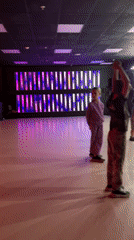 Kids' dance class in a colorfully lit Mytishchi studio