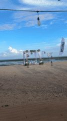 Morning resort life documented across Denpasar beachfront facilities