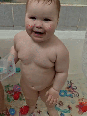 Family captures intimate bath time, portraits in Chaikovsky home