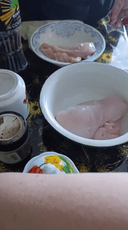 A quiet afternoon at home in Poltava — cooking, creating, everyday life