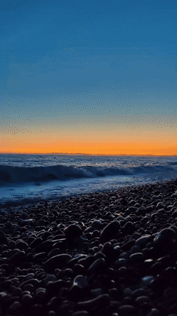 Sochi's waterfront comes alive on a summer evening