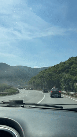 Summer vacation moments captured in Budva, Montenegro