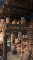 Visitor documents ancient artifacts at Barcelona museum exhibition