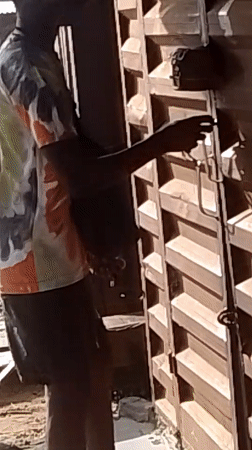Morning life unfolds in Adankolo, Nigeria community