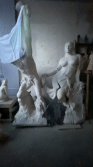 Moscow art studio collection documented in detailed walkthrough