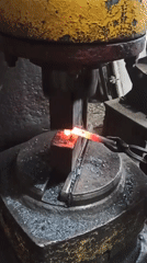 Industrial metalworking operations documented in Perm workshop