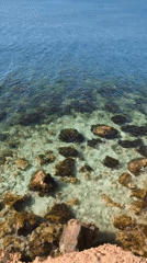 Clear skies, turquoise waters documented along Sevastopol coastline