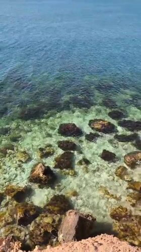 Clear skies, turquoise waters documented along Sevastopol coastline