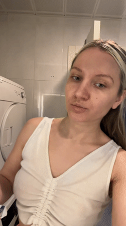 Morning skincare routine documented in Istanbul residential area