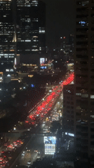 Heavy traffic congestion documented on Bangkok highway