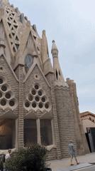 Construction continues at Barcelona's Sagrada Familia cathedral