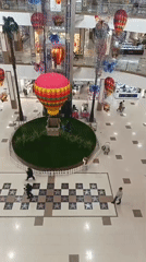 Shopping mall interior documented in Krasnodar, Russia