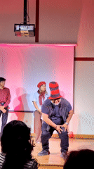 Stage performance captured in Tacna, Peru