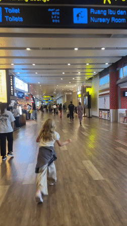 Airport departure morning in Kuta, Bali, with local stops