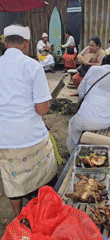 Traditional Balinese gathering observed in Kuta Selatan