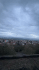 Person spotted walking on rooftop in Kazanlak, Bulgaria