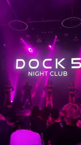 DJ Ico Petrov nightclub performance in Burgas with dancers