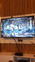 Home entertainment setup documented in Akwanga, Nigeria