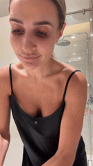 Step-by-step nighttime skincare routine in a Dubai bathroom
