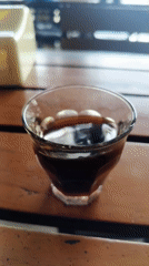 Early morning cafe meal documented in Indonesian village