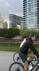 Early morning dragon boat activity recorded around Vancouver's False Creek