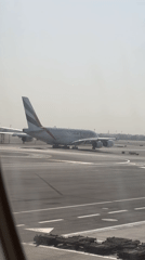 Emirates A380 spotted on Dubai tarmac early morning
