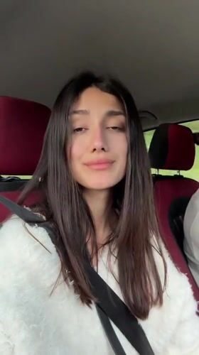 Woman passenger recorded in vehicle in Sutomore, Montenegro