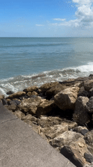 Surfer rides waves, wipes out near Kuta coastline