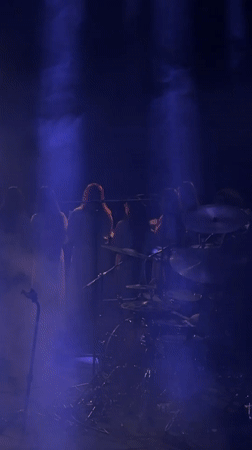Musical concert performed in Gyumri, Armenia with stage effects
