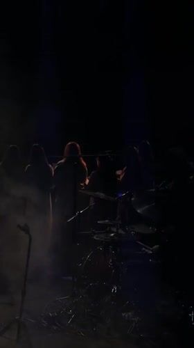 Musical concert performed in Gyumri, Armenia with stage effects