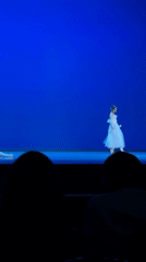 Ballet performance captured by audience member in Tbilisi