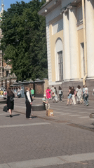Ordinary summer day unfolds in historic Saint Petersburg